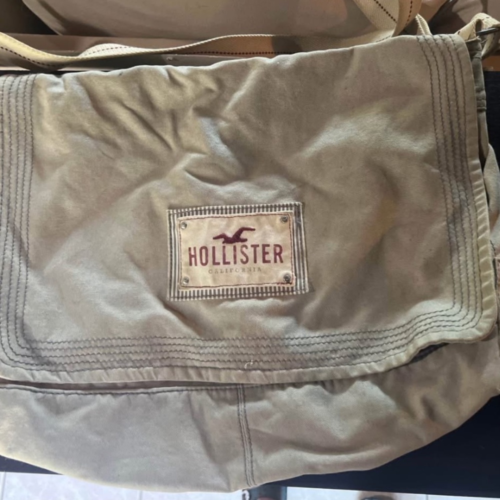 Hollister satchel book bag